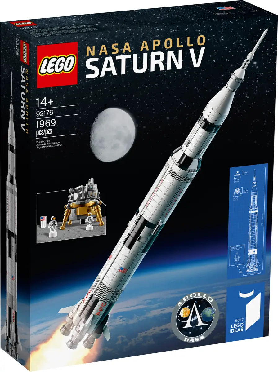LEGO® Ideas 21309 NASA Apollo Saturn V Building Kit