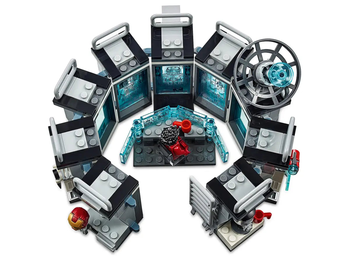 LEGO® Super Heroes 76125 Iron Man Hall of Armor Building Kit