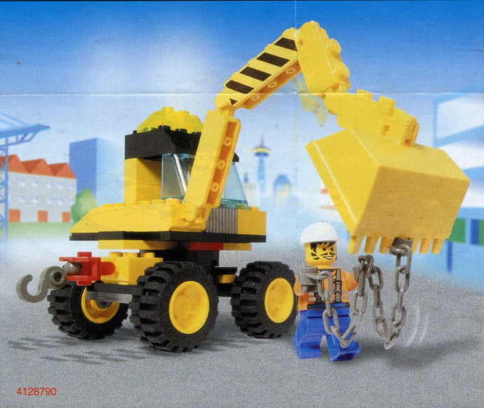 LEGO® Town 6474 - Wheeled Front Shovel Preowned Building Kit