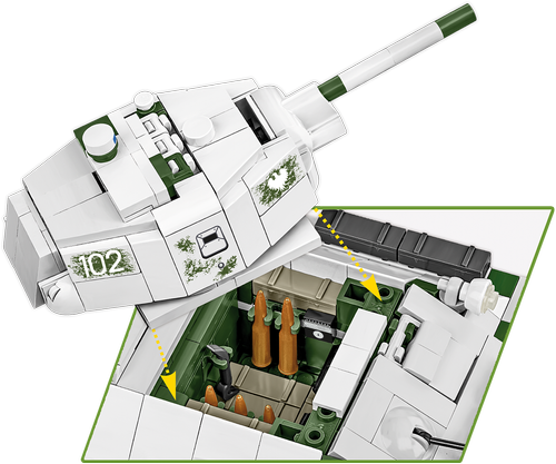 COBI™ T-34/76 mod. 1941/42 Tank : Set #2595