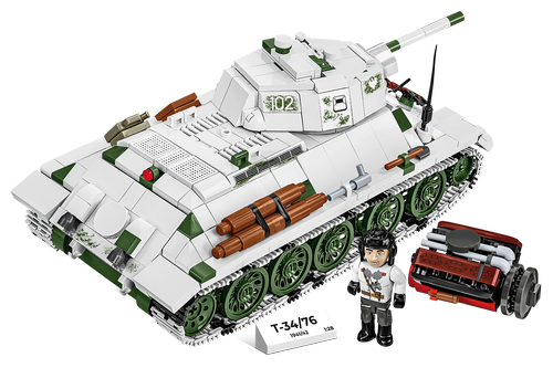 COBI™ T-34/76 mod. 1941/42 Tank : Set #2595