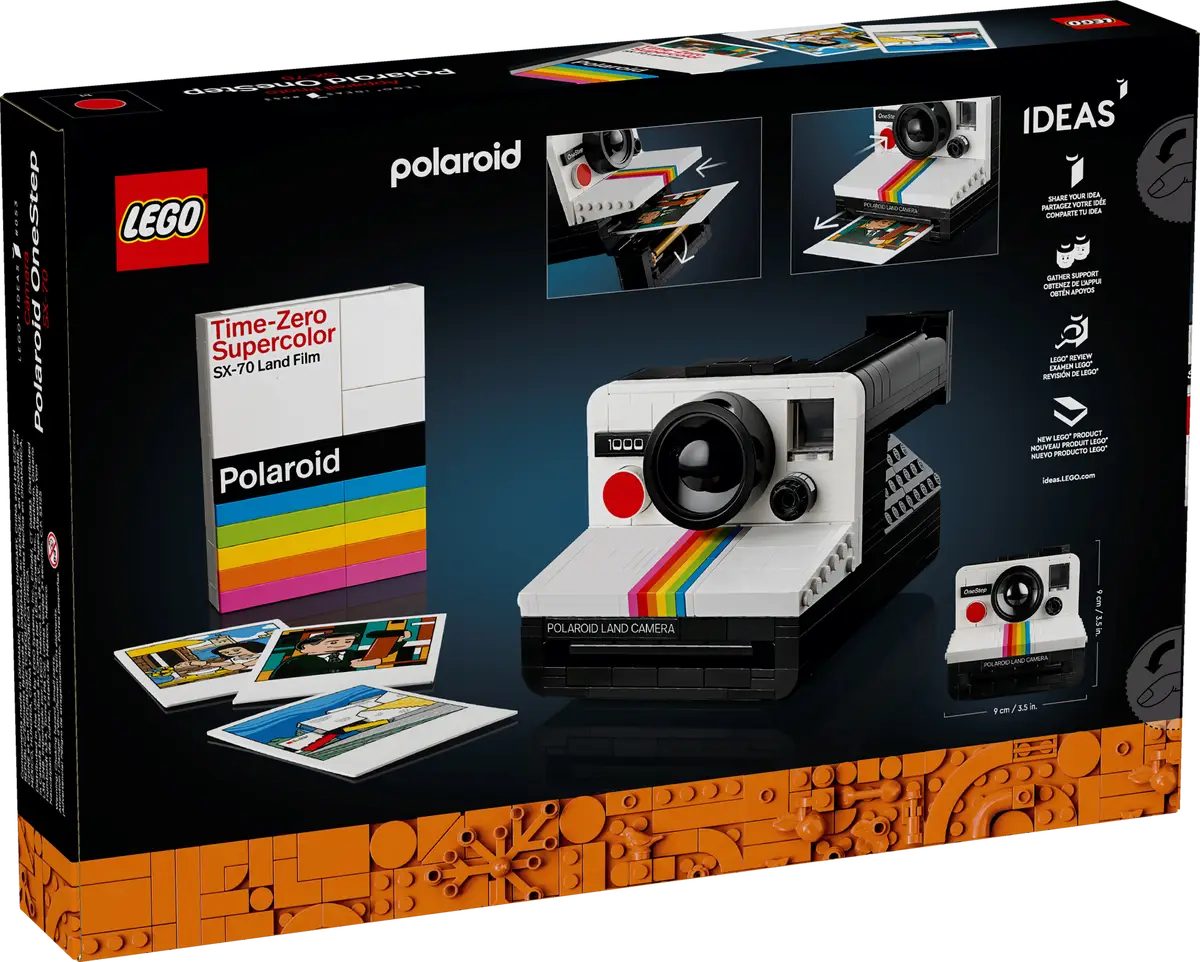 LEGO® Ideas 21345 Polaroid OneStep SX-70 Camera Building Kit