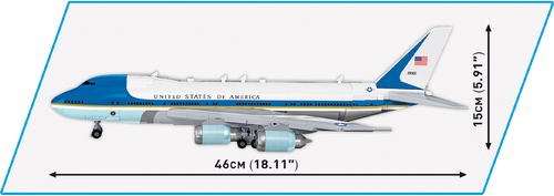 COBI™ Boeing 747 Air Force One: Set #26610