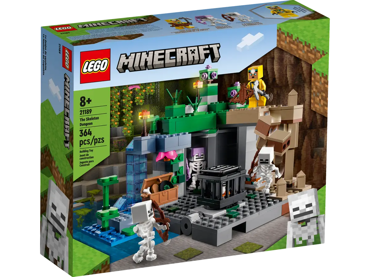 LEGO® Minecraft 21189 The Skeleton Dungeon Building Kit