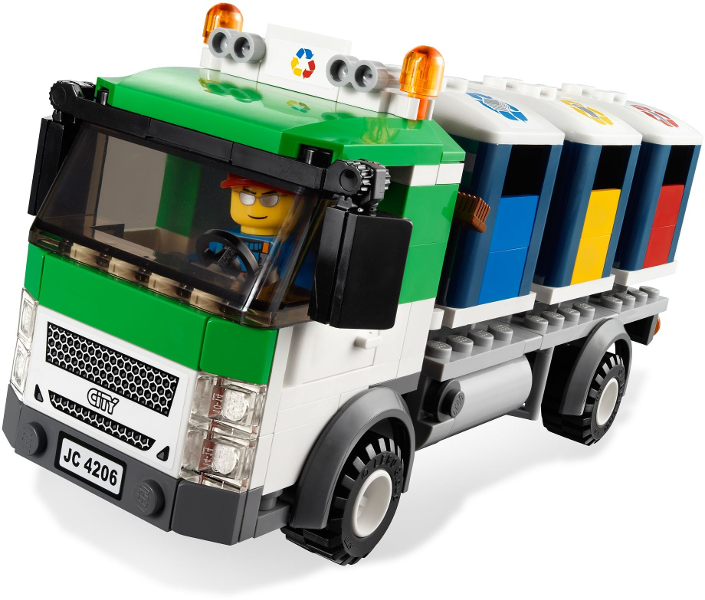 LEGO® Town 4206-2 Recycling Truck Building Kit