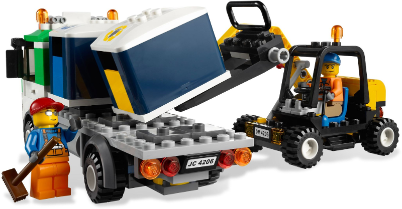 LEGO® Town 4206-2 Recycling Truck Building Kit