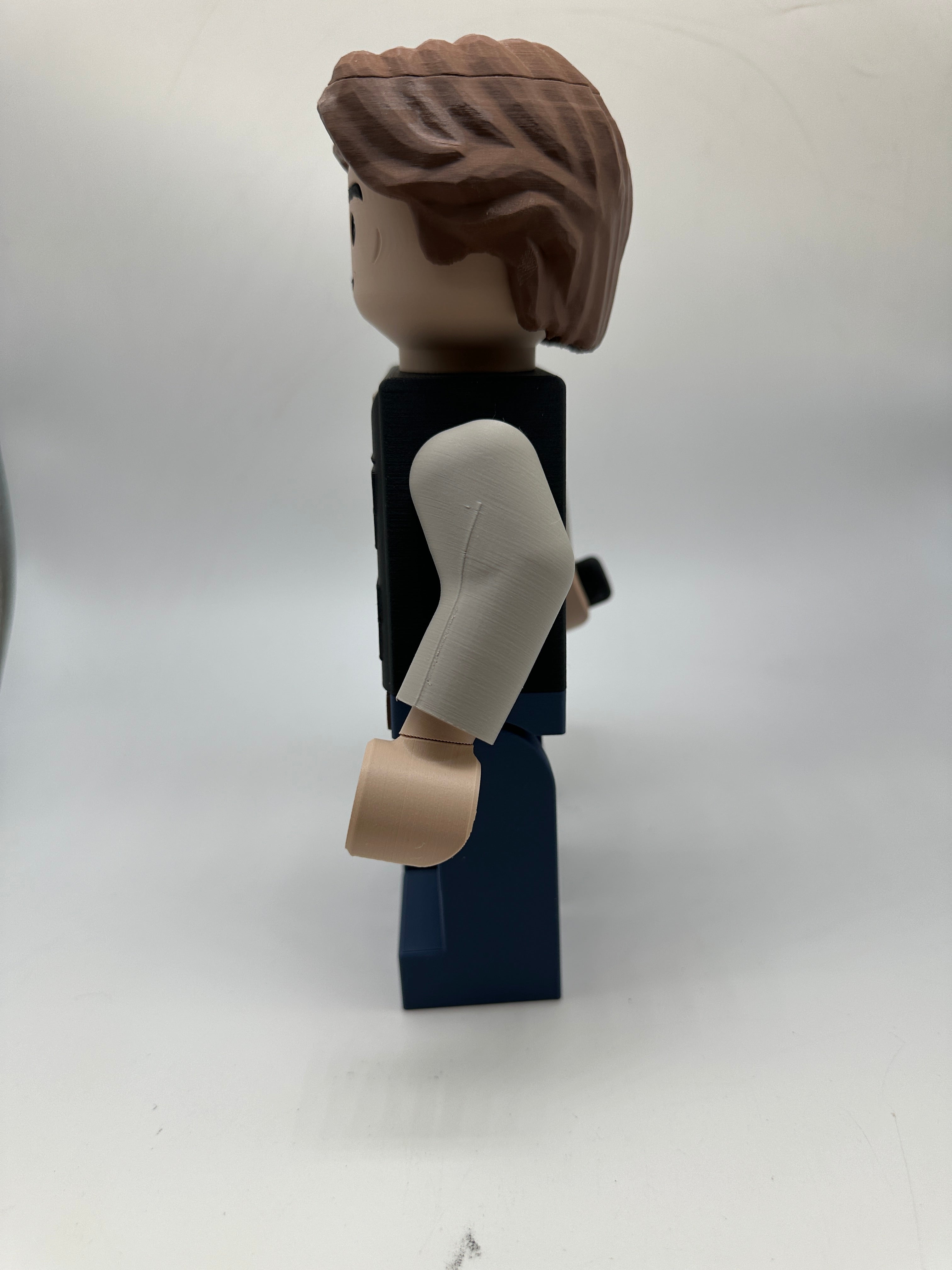 LEGO-inspired Star Wars Han Solo Display Figure Collectible