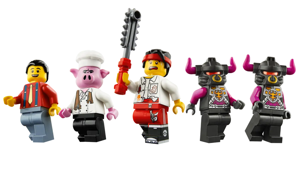 LEGO® Monkie Kid 80009 Pigsy's Food Truck Building Kit