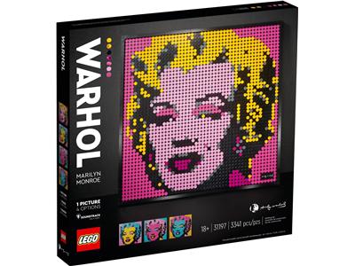 LEGO® Art 31197 Warhol Marilyn Monroe Building Kit