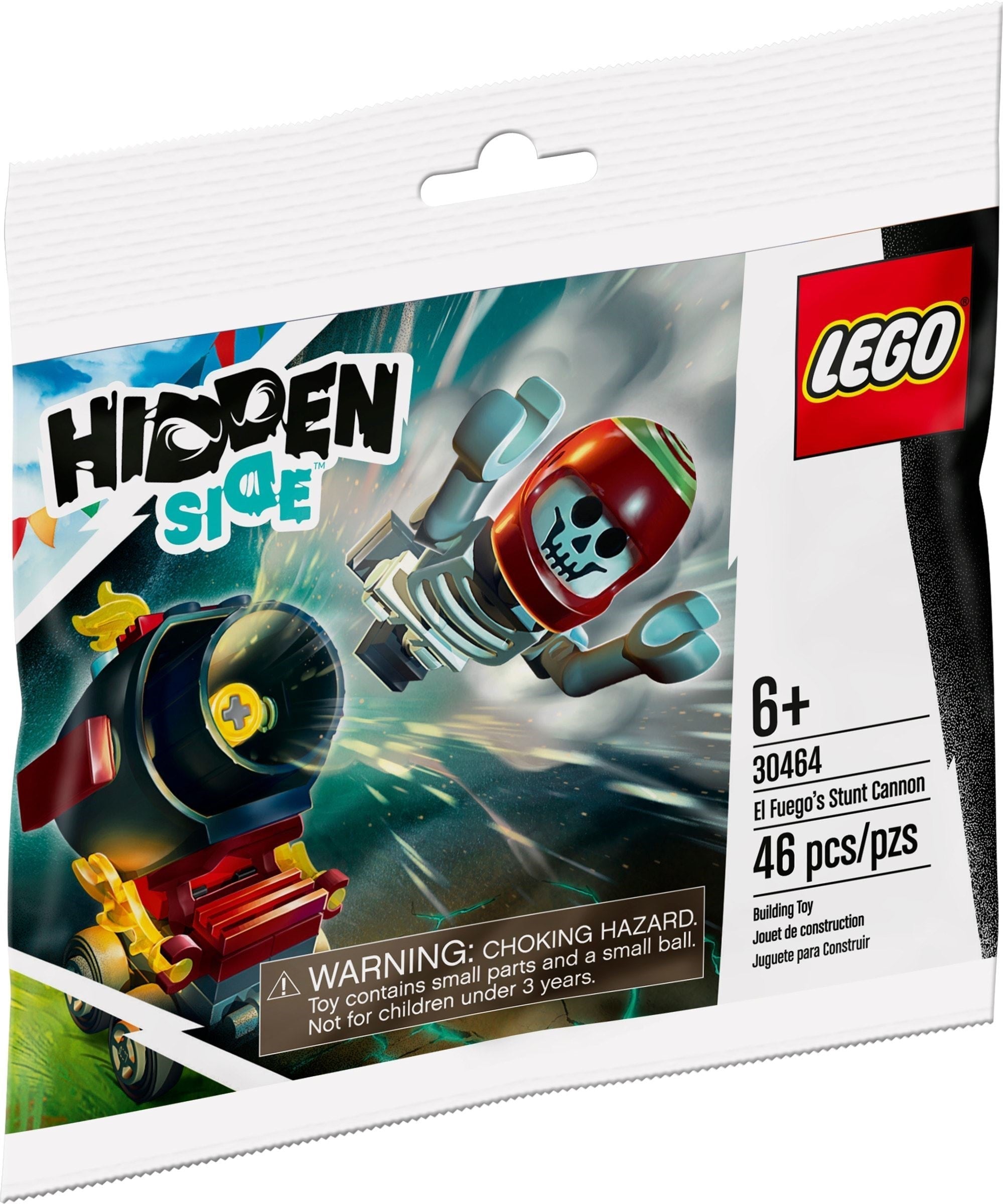 LEGO® Polybag – Hidden Side 30464-1 El Fuegos Stunt Cannon