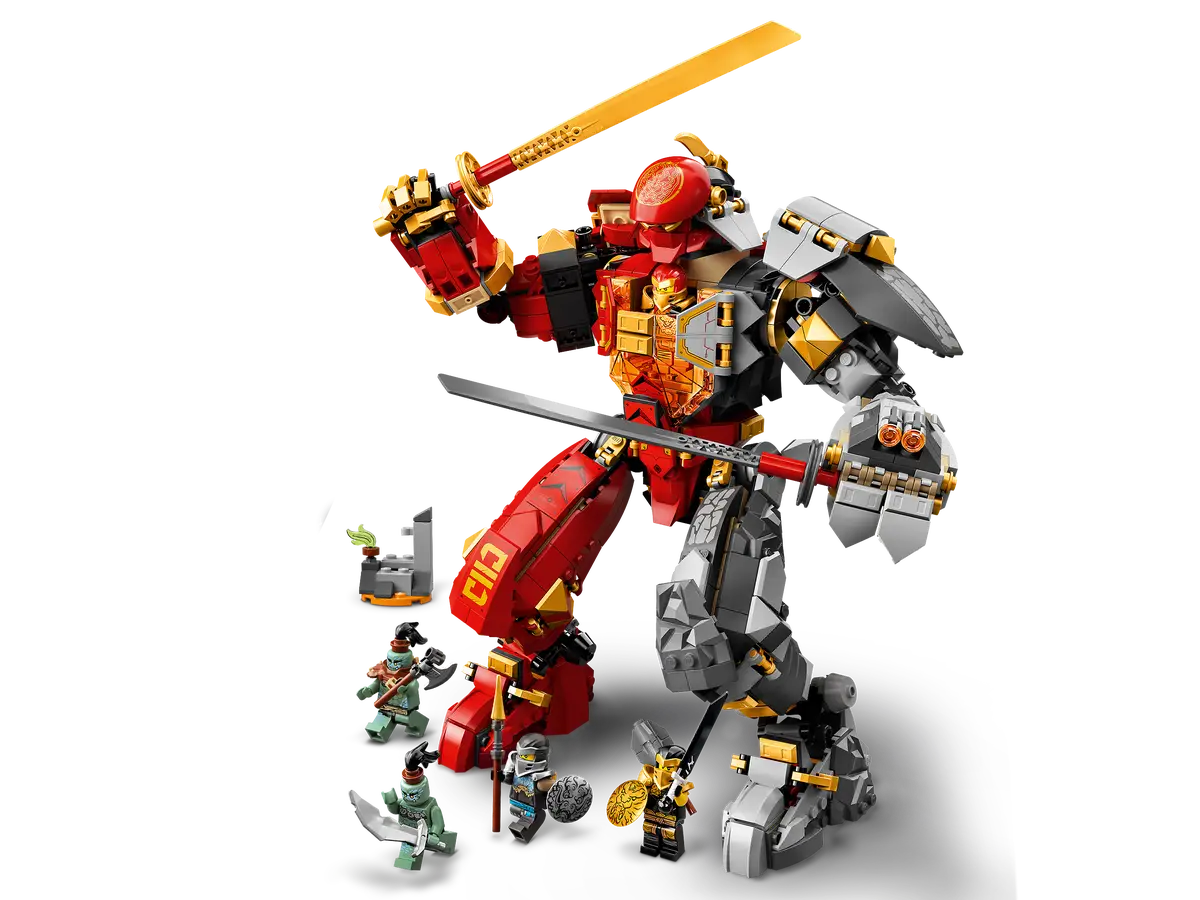 LEGO® NINJAGO 71720 Fire Stone Mech Building Kit
