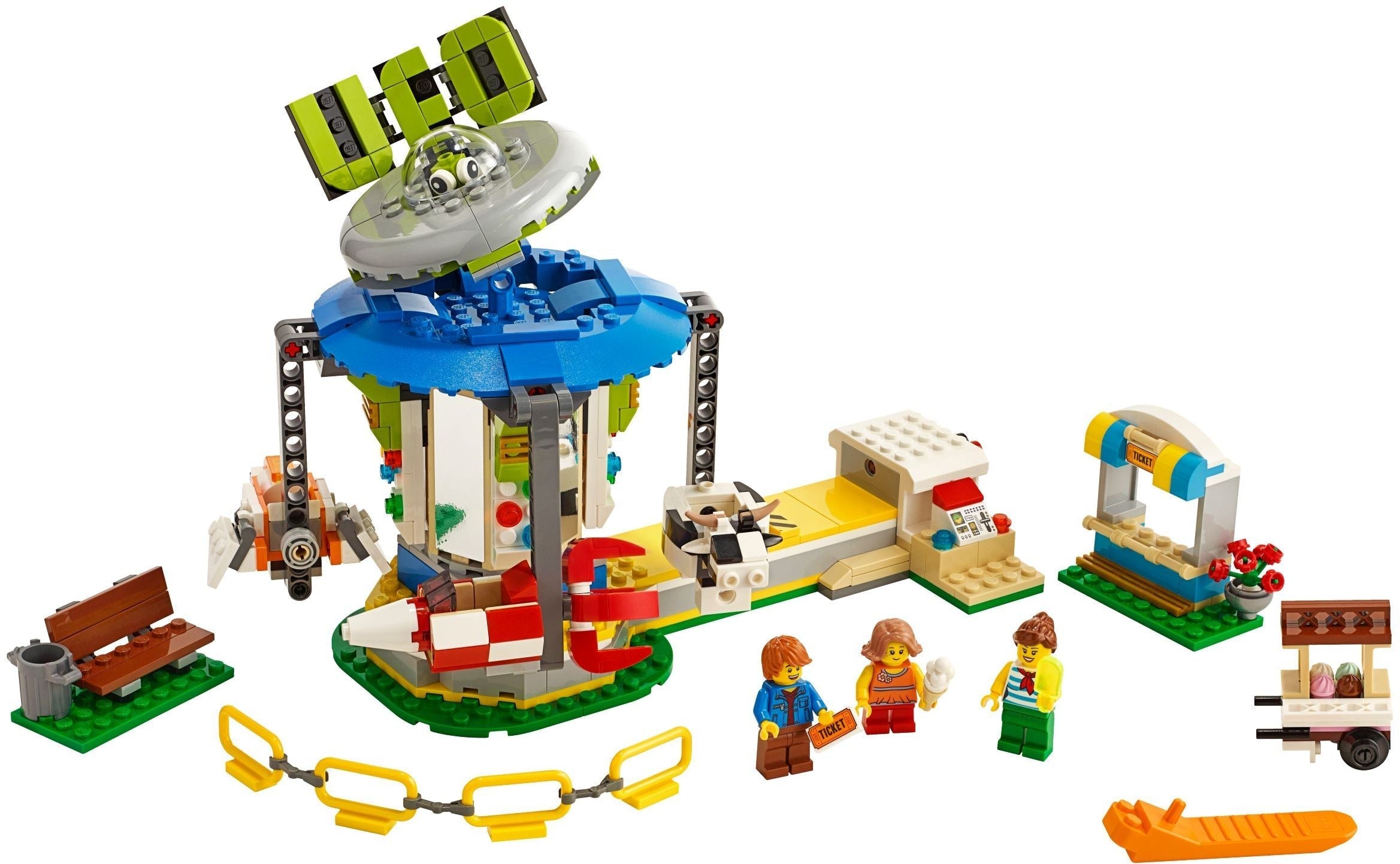 LEGO® Creator 31095 Fairground Carousel Building Kit