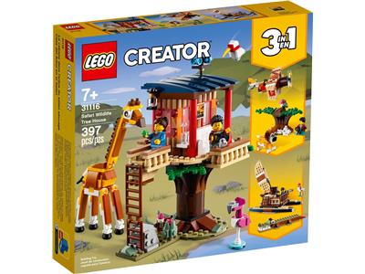 LEGO® Creator 31116 Safari Wildlife Tree House Building Kit