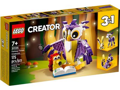 LEGO® Creator 31125 - Fantasy Forest Creatures Preowned Building Kit