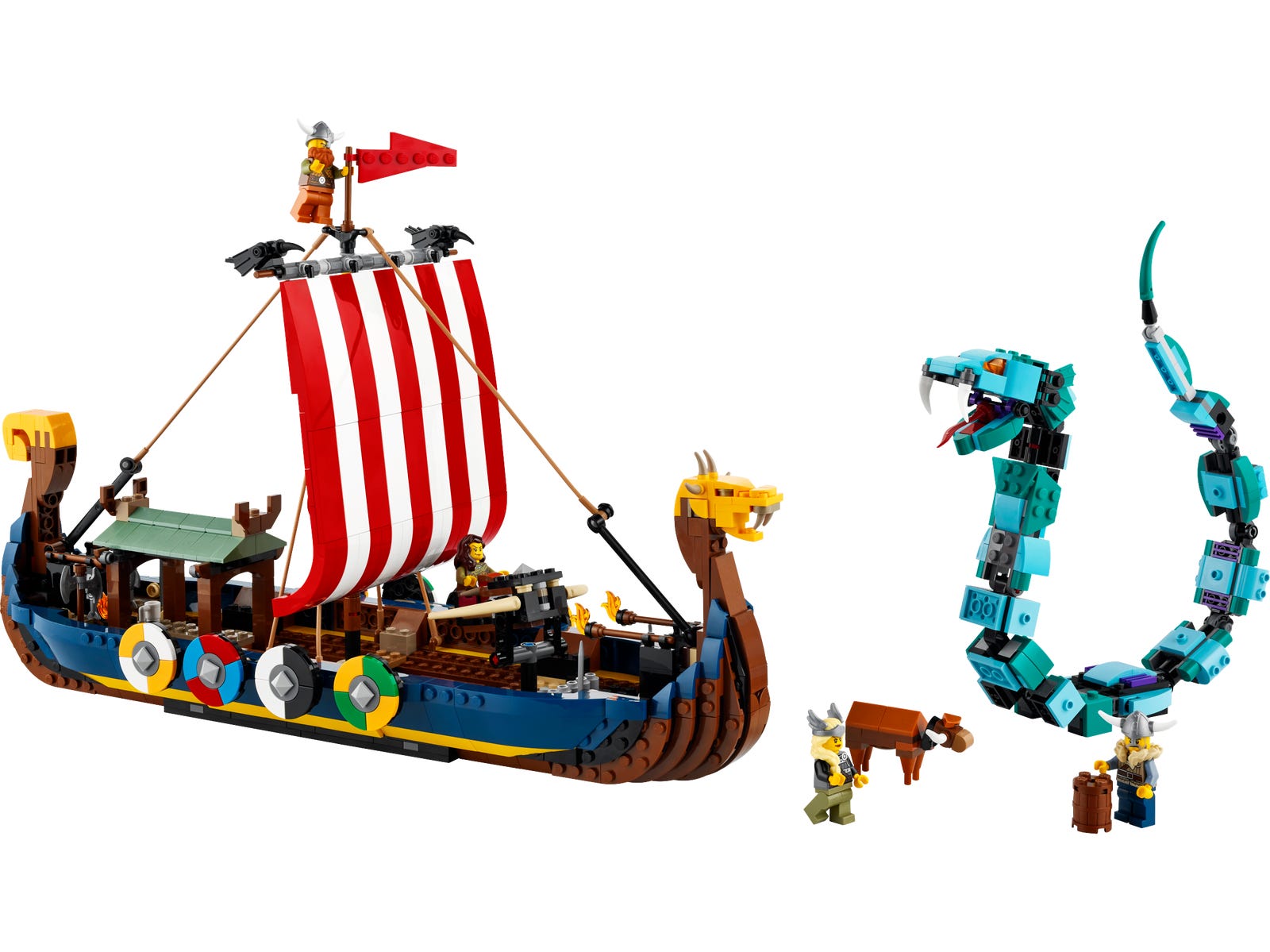 LEGO® Creator 31132 Viking Ship & the Midgard Serpent Building Kit