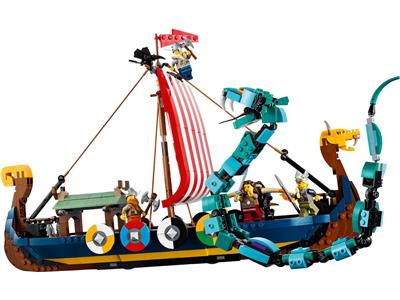LEGO® Creator 31132 Viking Ship & the Midgard Serpent Building Kit