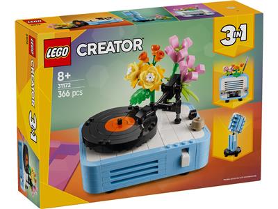 LEGO® Creator 31172 - Record Player with Flowers Building Kit