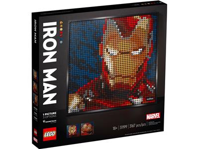 LEGO® Art 31199 Iron Man Building Kit
