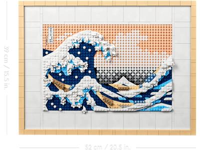 LEGO® Art 31208 - Hokusai The Great Wave Preowned Building Kit