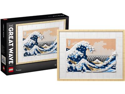LEGO® Art 31208 - Hokusai The Great Wave Preowned Building Kit