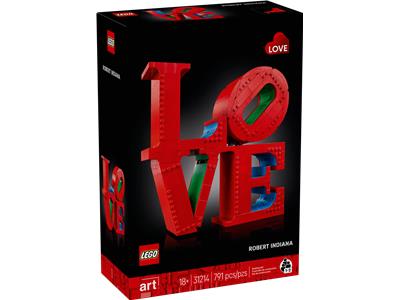 LEGO® Art 31214 - LOVE Preowned Building Kit