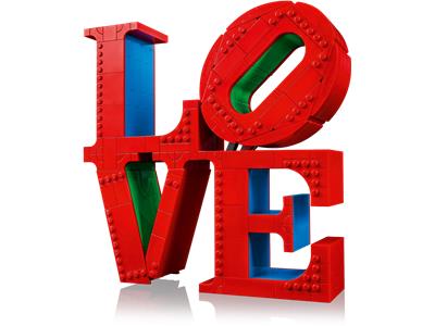 LEGO® Art 31214 - LOVE Preowned Building Kit