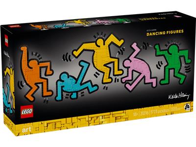 LEGO® LEGO Art 31216 Keith Haring - Dancing Figures Preowned Building Kit