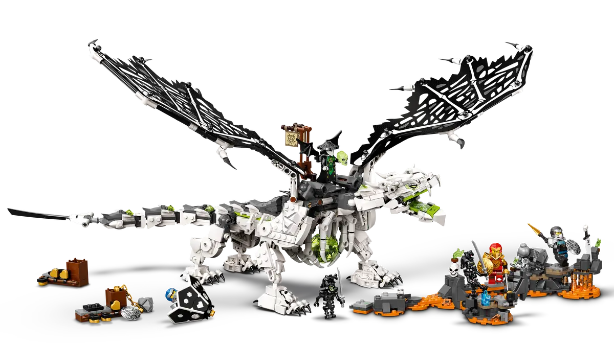 LEGO® NINJAGO 71721 Skull Sorcerers Dragon Building Kit