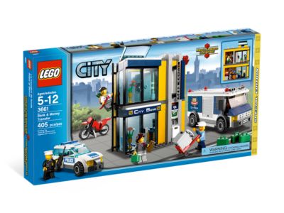 LEGO® City 3661 Bank & Money Transfer Building Kit