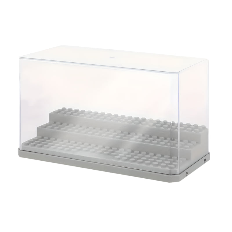 LEGO® Display – 3 Level Mini Figure Display Case - Grey