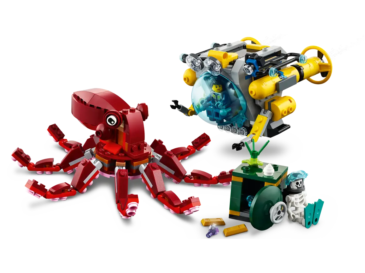 LEGO® Creator 31130 Sunken Treasure Mission Building Kit