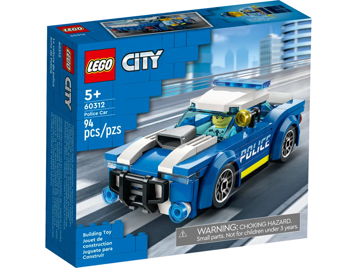 LEGO® City 60312 Police Car Building Kit