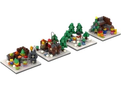 LEGO® Brand 4000013 - Employee Exclusive: A LEGO Christmas Tale Preowned Building Kit