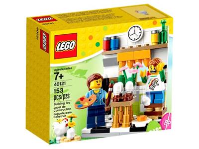 LEGO® Holiday & Event 40121 - Painting Easter Eggs Preowned Building Kit