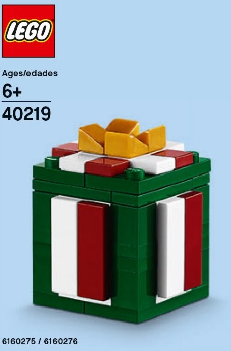LEGO® Polybag – Brand 40219-1 Christmas Present Box