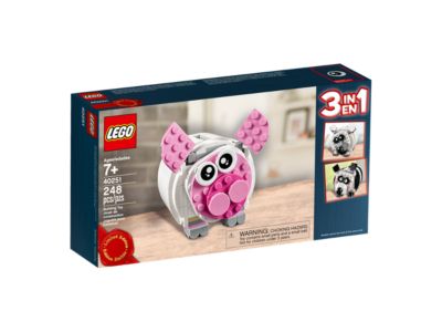 LEGO® School Supplies 40251 - Mini Piggy Bank Preowned Building Kit