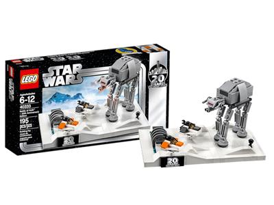 LEGO® Star Wars 40333 - Battle of Hoth - 20th Anniversary Edition Preowned Building Kit