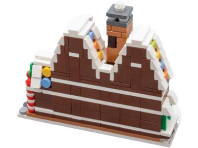 LEGO® Holiday & Event 40337 Mini Gingerbread House Building Kit