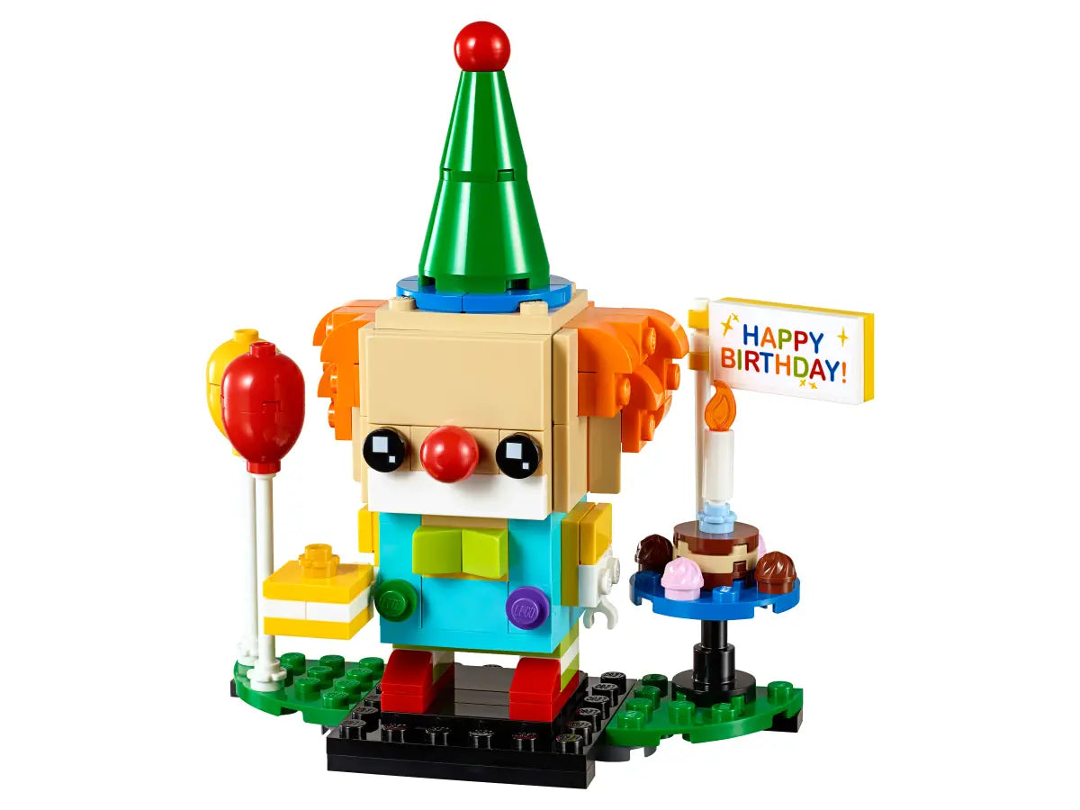 LEGO® BrickHeadz 40348 - Birthday Clown Preowned Building Kit