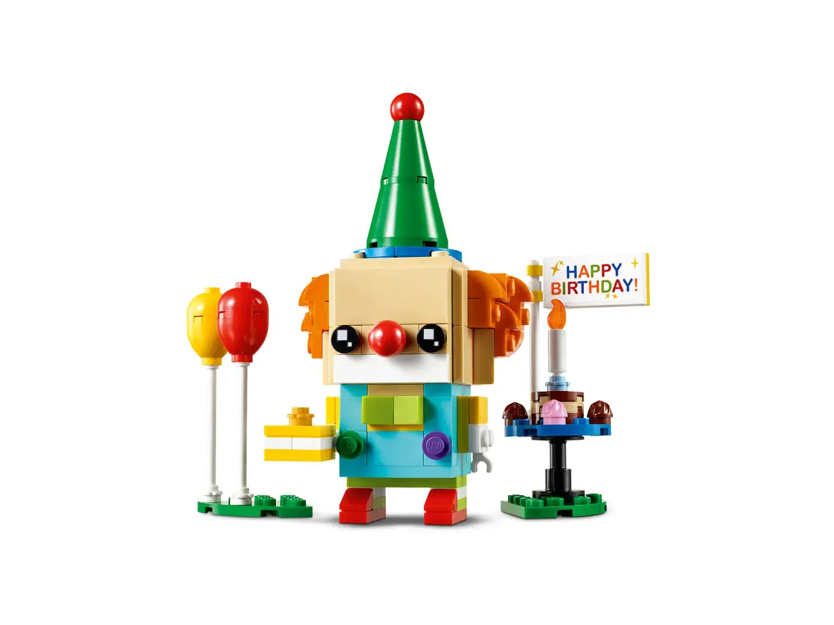 LEGO® BrickHeadz 40348 - Birthday Clown Preowned Building Kit