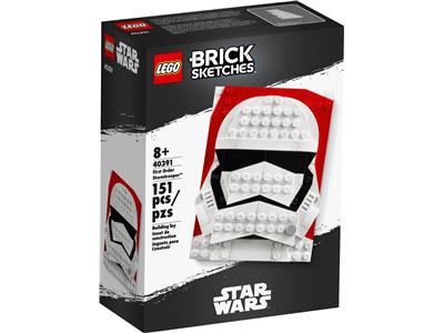 LEGO® Brick Sketches: Star Wars 40391-1 - First Order Stormtrooper
