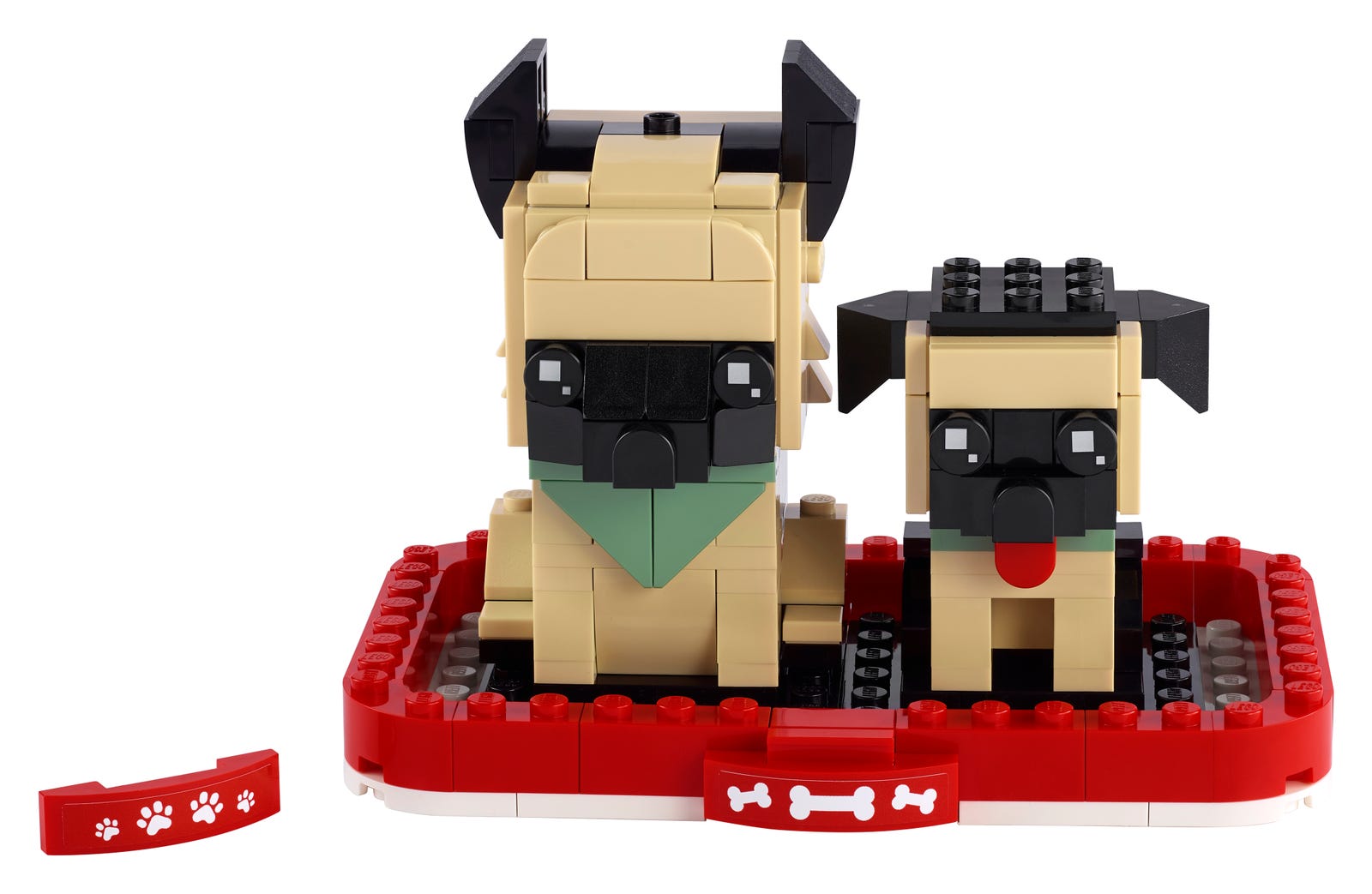 LEGO® Pets 40440 German Shepherd & Puppy Building Kit