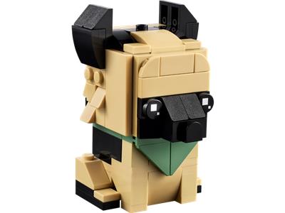 LEGO® Pets 40440 German Shepherd & Puppy Building Kit