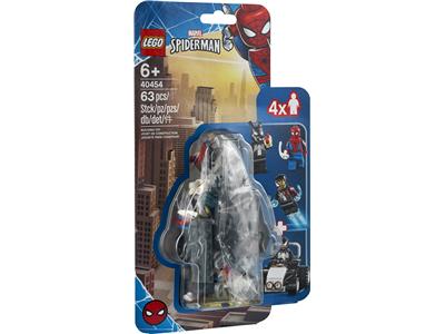 LEGO Spider-Man figure in packaging with Spider-Man logo