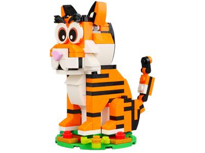LEGO® Holiday & Event 40491 - Year of the Tiger Preowned Building Kit