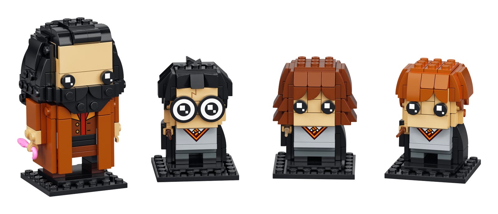 LEGO® BrickHeadz 40495 Harry Hermione Ron & Hagrid Building Kit