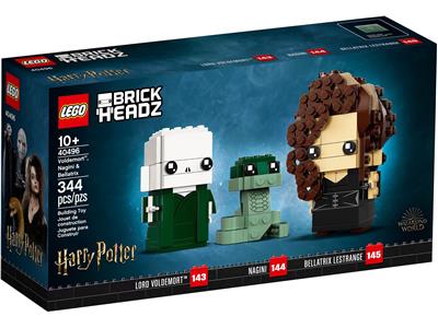 LEGO® BrickHeadz 40496 - Voldemort, Nagini & Bellatrix Preowned Building Kit