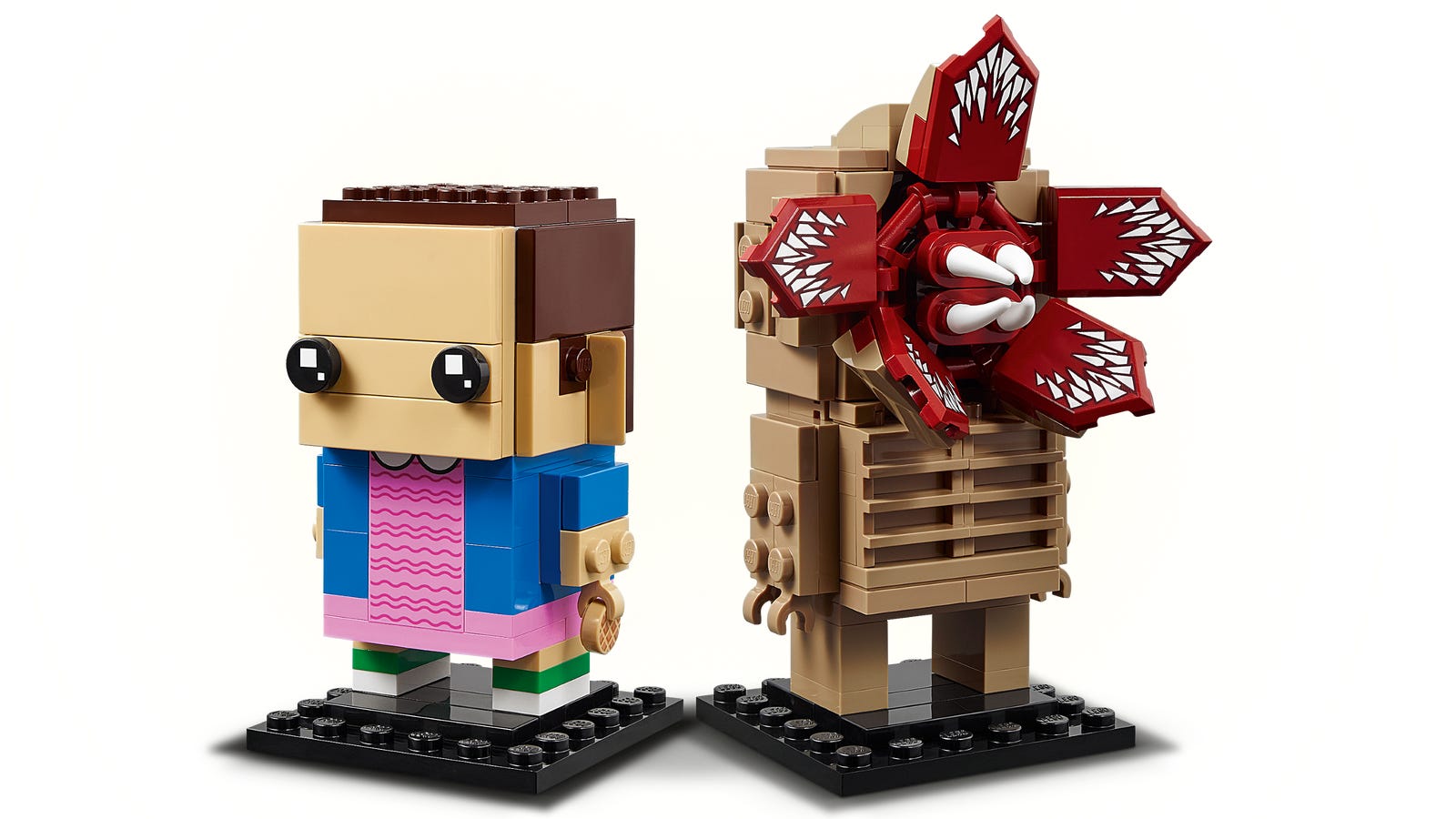 LEGO® BrickHeadz 40549 - Stranger Things Demogorgon & Eleven Preowned Building Kit