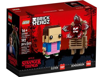 LEGO® Brickheadz 40549 Stranger Things Demogorgon & Eleven Building Kit
