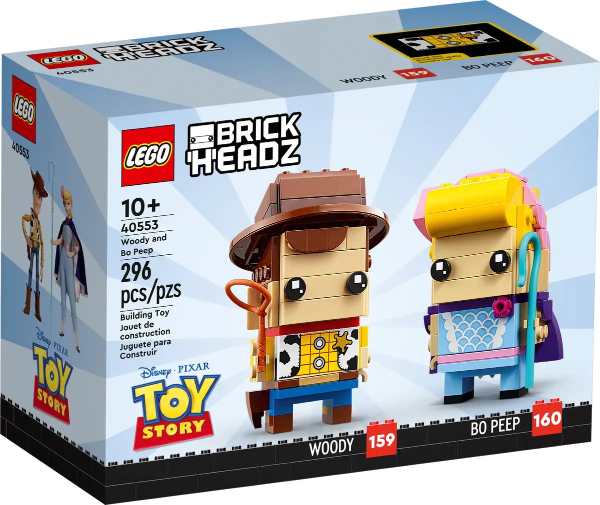 LEGO® BrickHeadz 40553 Woody and Bo Peep Building Kit